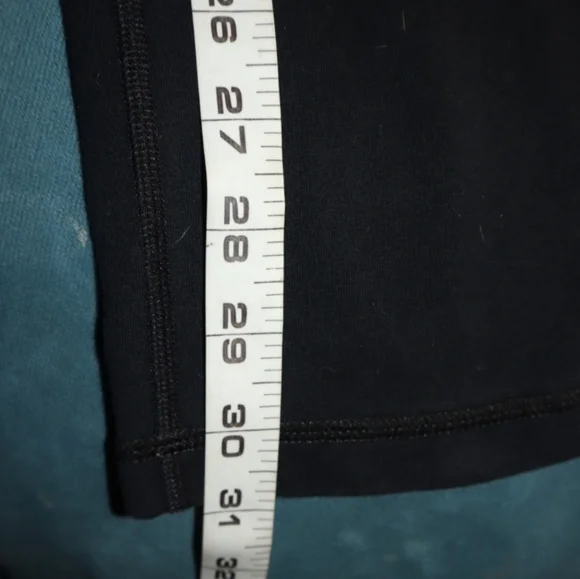 Y2K Lululemon  Black  Drawstring Flare Pant Size Small - Picture 12 of 13